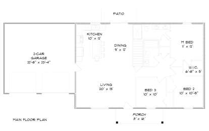 Main Floor  for House Plan #5678-00011