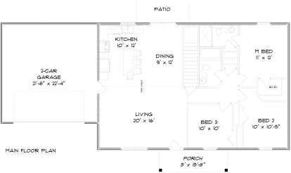 Main Floor for House Plan #5678-00011