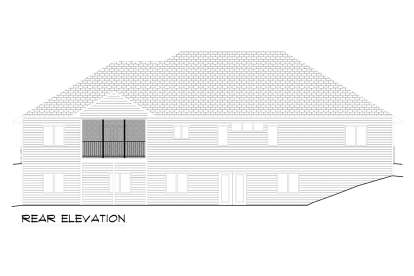 Ranch House Plan #5678-00012 Elevation Photo