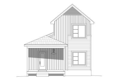 Modern House Plan #940-00118 Elevation Photo