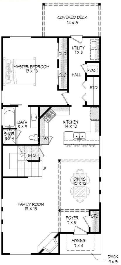 Main Floor for House Plan #940-00118