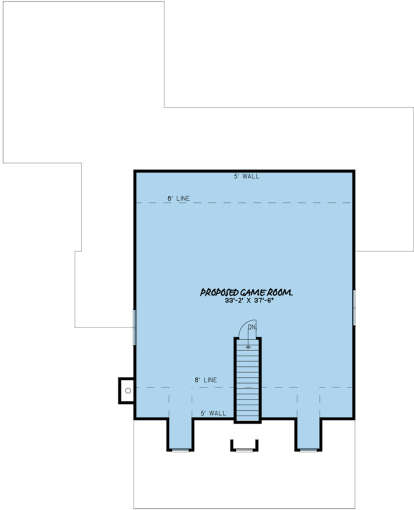 Second Floor for House Plan #8318-00100
