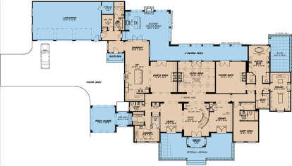 Main Floor for House Plan #8318-00101