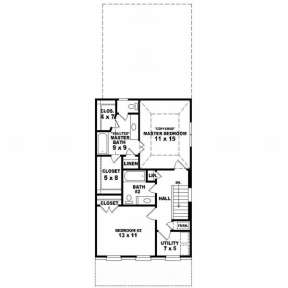 Second Floor for House Plan #053-00008