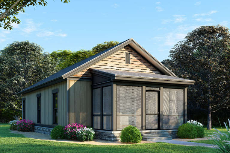 House Plan House Plan #20410 Front Elevation 
