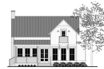 Country House Plan #041-00181 Elevation Photo