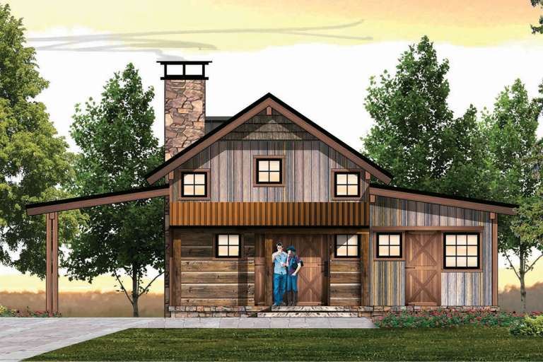 House Plan House Plan #20413 Front Elevation 