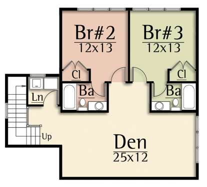 House Plan House Plan #20417 Drawing 3