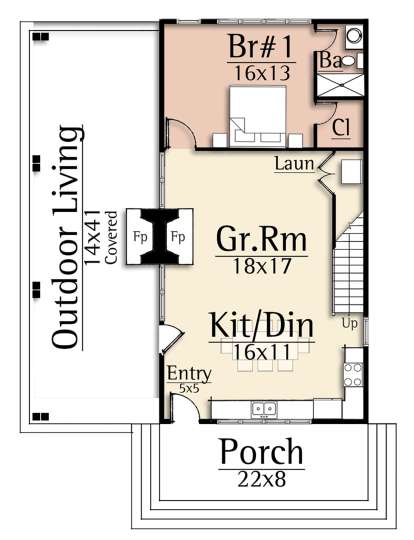 Main Floor for House Plan #8504-00163