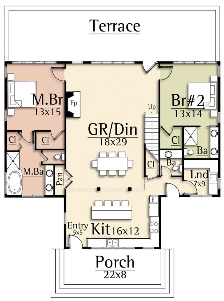 House Plan House Plan #20421 Drawing 1