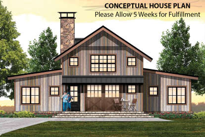 House Plan House Plan #20422 Front Elevation 