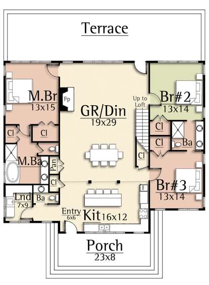 House Plan House Plan #20422 Drawing 1