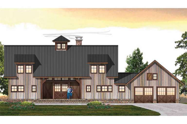 Rustic Ridge Build Plan Mountain Rustic Plan - 2,659 Square Feet, 3 Bedrooms, 3.5 Bathrooms ...