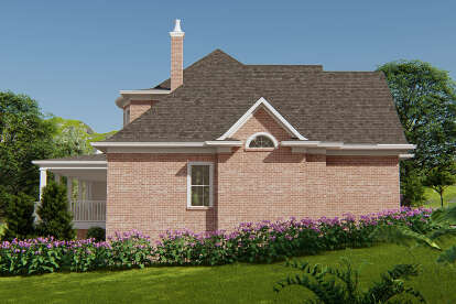Luxury House Plan #699-00111 Elevation Photo