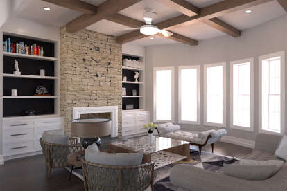 Luxury House Plan #699-00111 Additional Photo