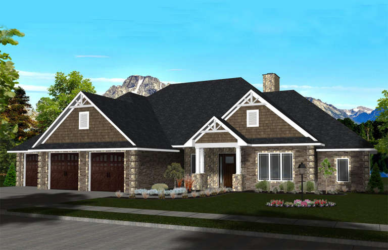 House Plan House Plan #20434 Front