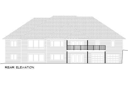 Ranch House Plan #5678-00014 Elevation Photo