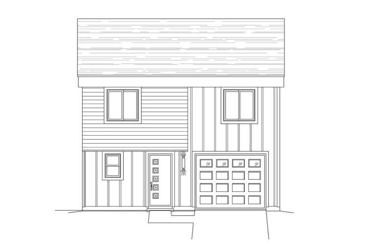 Modern House Plan #940-00119 Elevation Photo