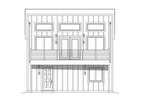 Modern House Plan #940-00119 Elevation Photo