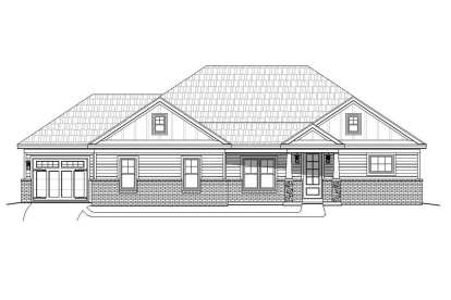 Ranch House Plan #940-00120 Elevation Photo