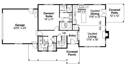 House Plan House Plan #20441 Drawing 1