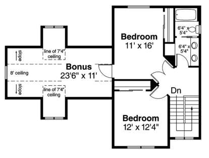 House Plan House Plan #20441 Drawing 2