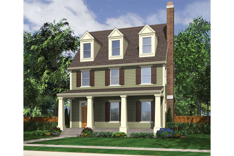 House Plan House Plan #20442 Front Elevation 