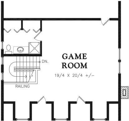 Third Floor for House Plan #2559-00740