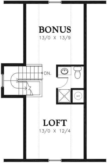 Third Floor for House Plan #2559-00742