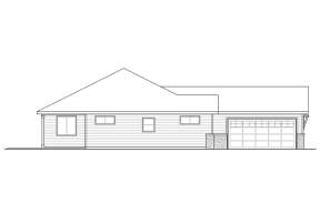 Ranch House Plan #035-00824 Elevation Photo