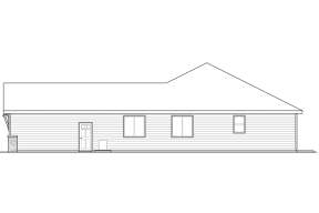 Ranch House Plan #035-00824 Elevation Photo