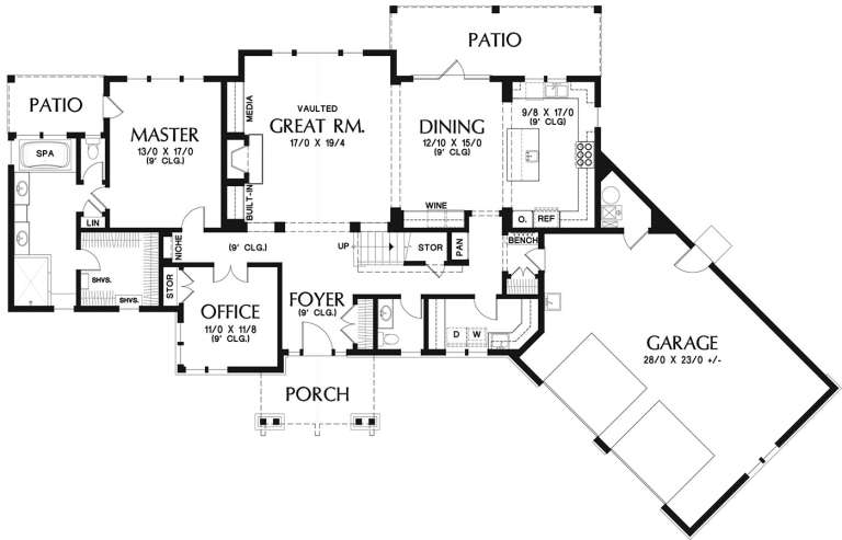 House Plan House Plan #20448 Drawing 1