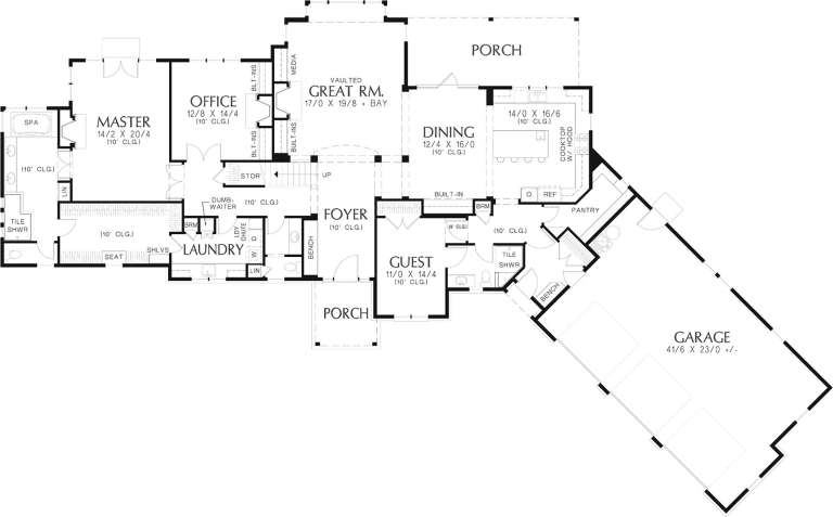 House Plan House Plan #20449 Drawing 1
