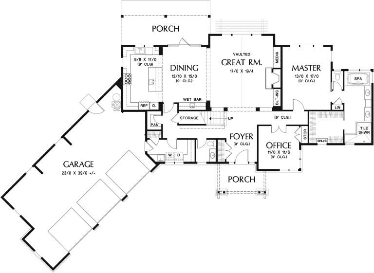 House Plan House Plan #20450 Drawing 1