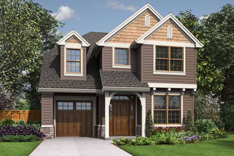 Craftsman House Plan #2559-00747 Elevation Photo
