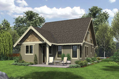 Bungalow House Plan #2559-00748 Elevation Photo