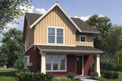 House Plan House Plan #20454 Front Elevation 
