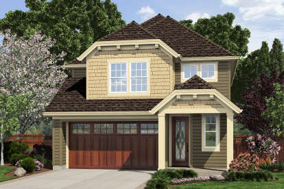 House Plan House Plan #20458 Front Elevation 
