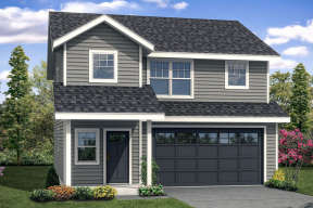 Traditional House Plan #035-00826 Elevation Photo