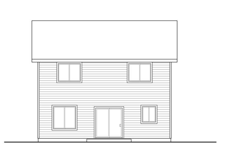 Traditional House Plan #035-00826 Elevation Photo