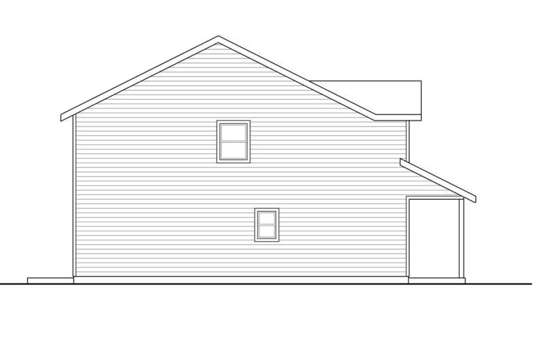 Traditional House Plan #035-00826 Elevation Photo