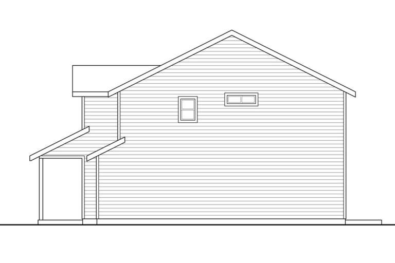 Traditional House Plan #035-00826 Elevation Photo