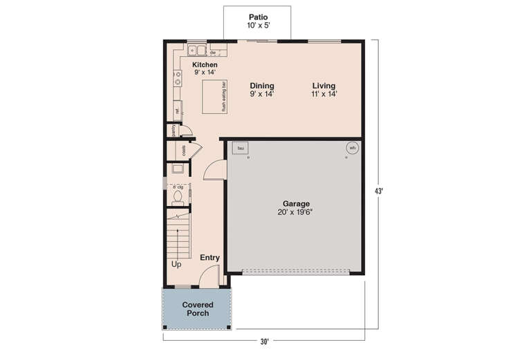House Plan House Plan #20460 Drawing 1