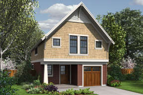 Cottage House Plan #2559-00756 Elevation Photo