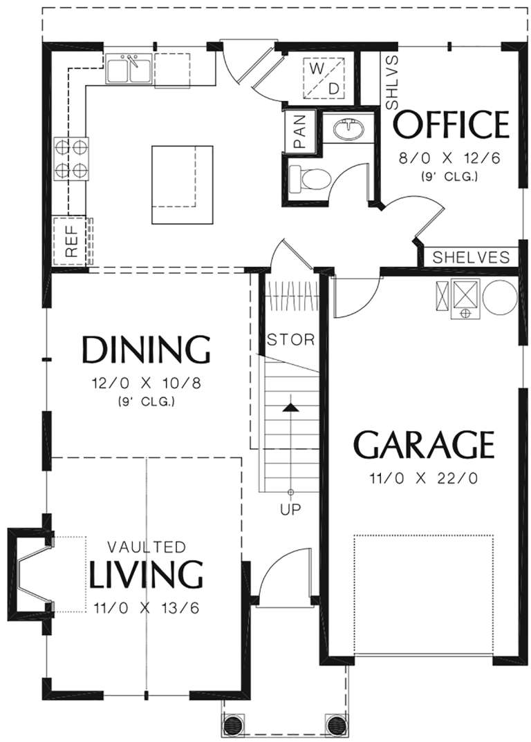 House Plan House Plan #20463 Drawing 1
