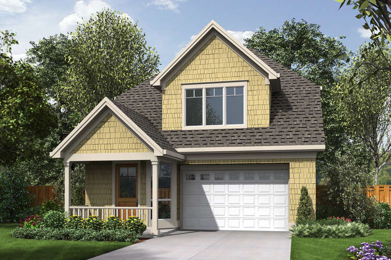 House Plan House Plan #20464 Front Elevation 