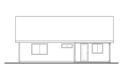 Ranch House Plan #035-00827 Elevation Photo