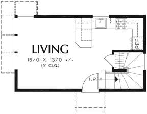 Main Floor for House Plan #2559-00759