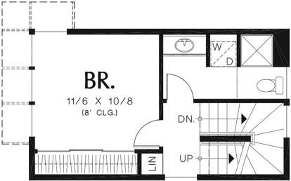 Second Floor for House Plan #2559-00759