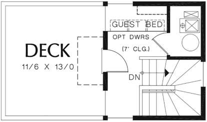 Third Floor for House Plan #2559-00759